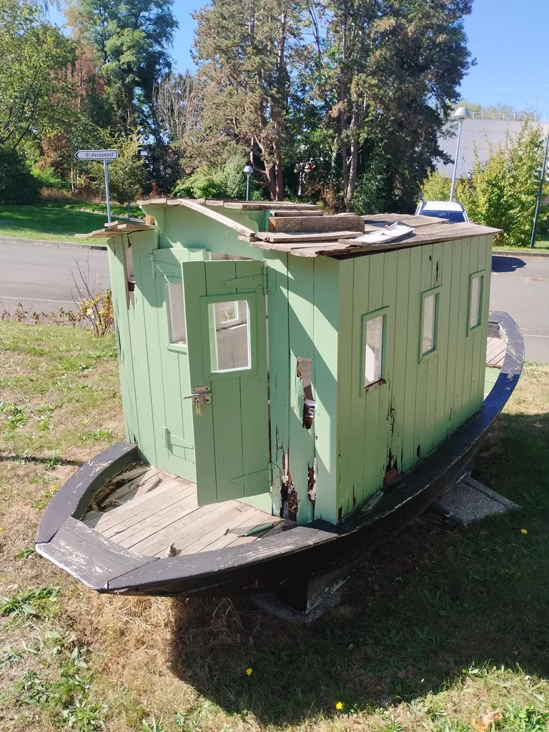 Le Bateau-Atelier à Mont-Saint-Aignan